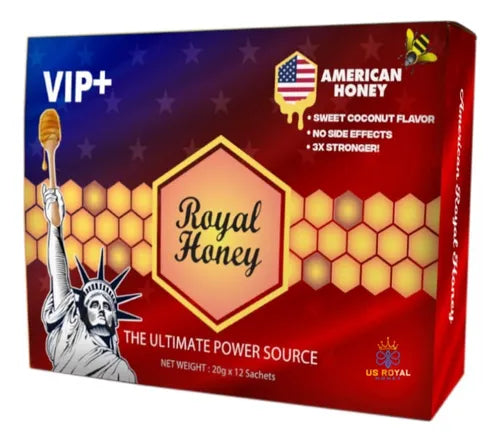 AMERICAN ROYAL HONEY, VERSION AMERICANA SABOR COCO.