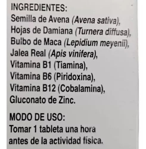 Kit de 5 cajas de Torman Plus cada caja contiene 5 tabletas en total 25 pastillas, Suplemento Alimenticio Masculino, Se toma una hora antes de la actividad física y dura hasta 24 horas.