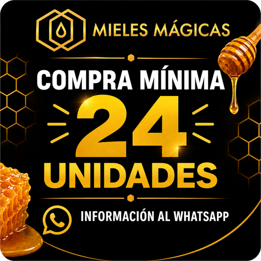 COMPRA MINIMA 24 UNIDADES
