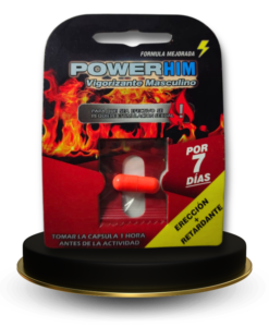 POWER HIM, CONTIENE UNA PASTILLA