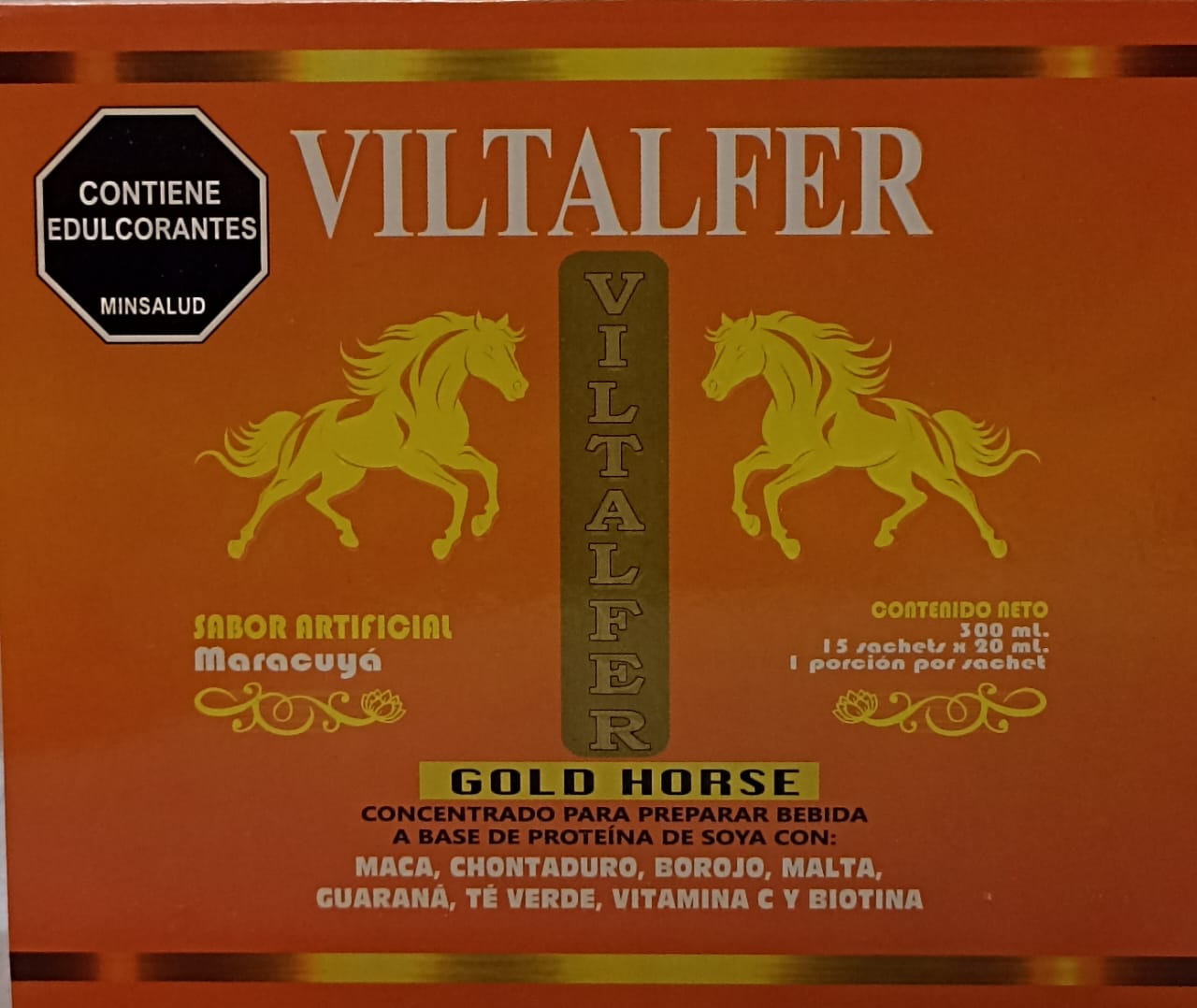 VILTALFER CAJA CON 15 SACHETS